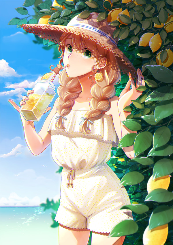 真夏のレモネード