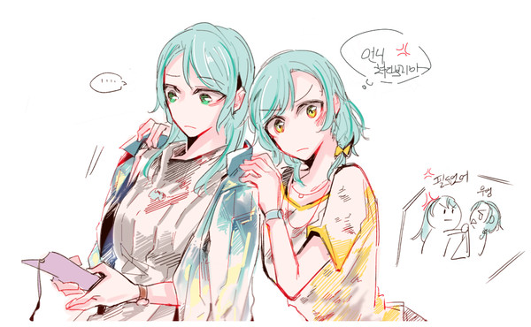 バンドリ 落書き