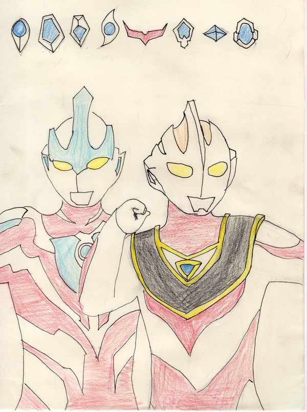 ウルトラマンフェニックス外伝『巡る世界』　表紙　