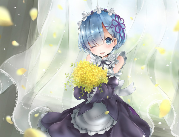 花嫁さんごっこです!