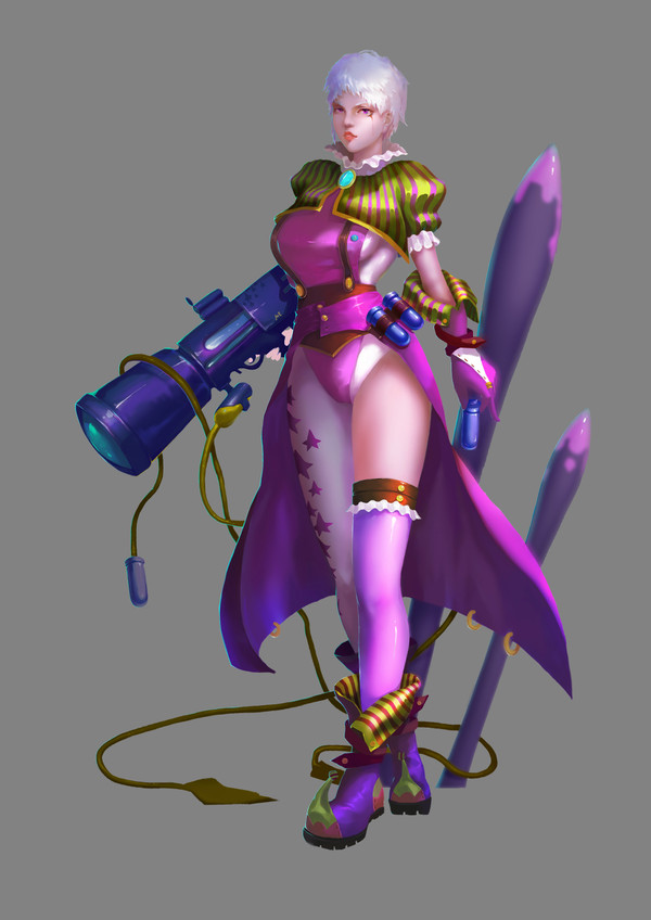 女炮手