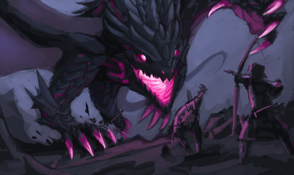 [PFRD] 黒の復讐者   龍の降下