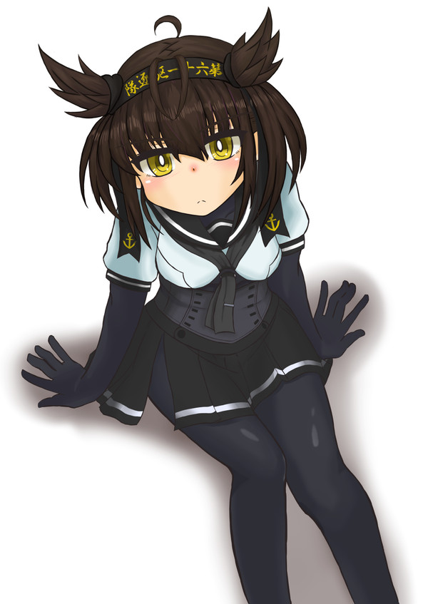 お座り初月