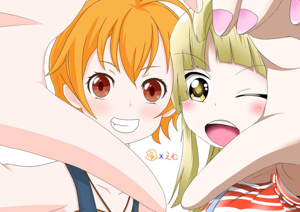 友人とコラボ合作