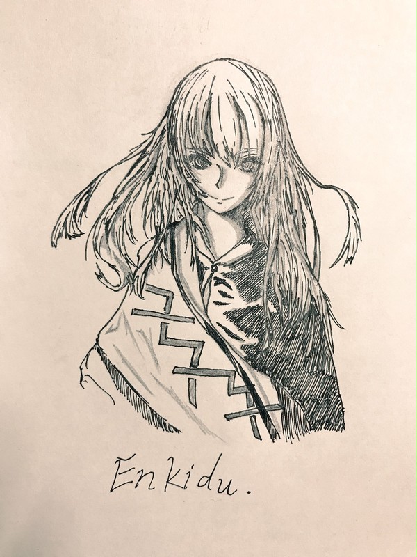 【FGO】エルキドゥ【練習】