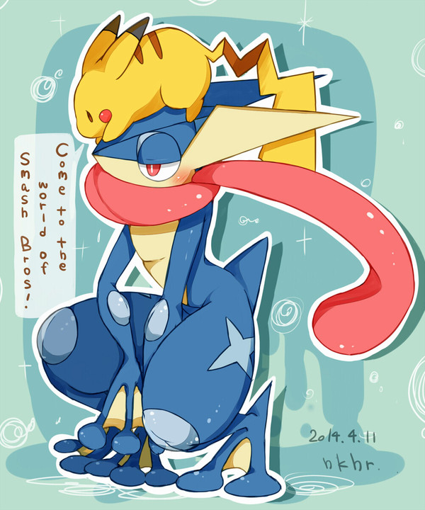 ゲッコウガちゃんスマブラ参戦！！！