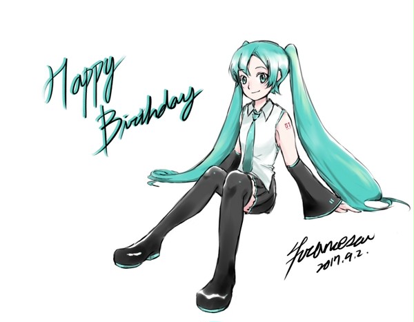 Happy 10th Birthday Miku ~(´∀`)