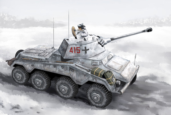 Sd. Kfz. 234/2 装甲偵察車