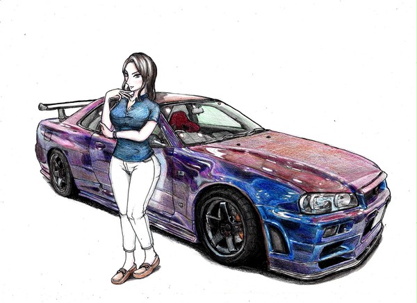 【pixiv走り屋5】松川 瞳　スカイラインGT-R