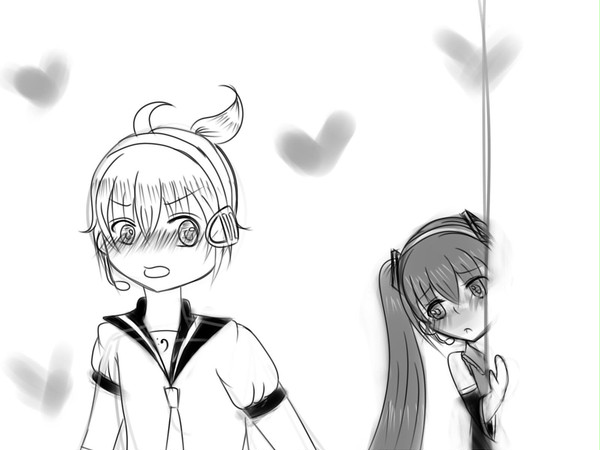 ワンドロレンミクちゃんまとめ♡