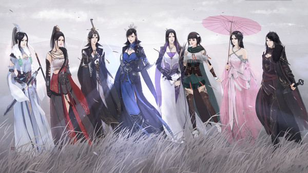 八荒成女图
