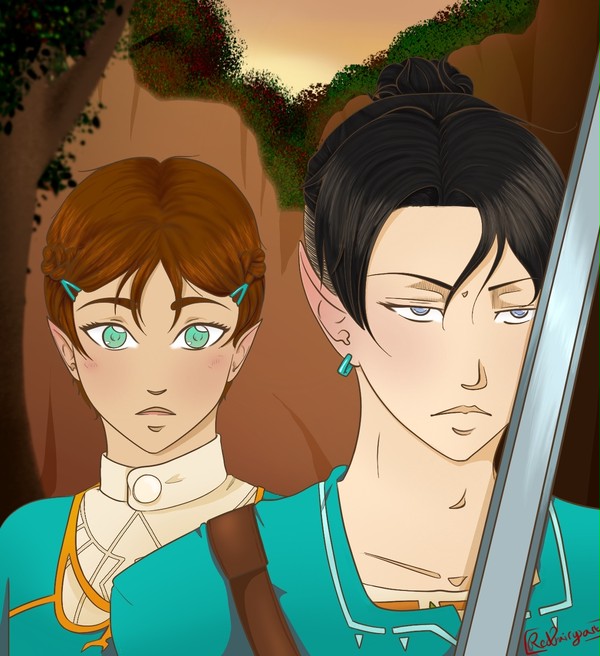 Ereri Zelda crossover