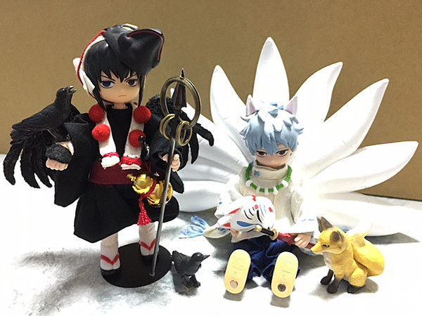 烏天狗と九尾狐