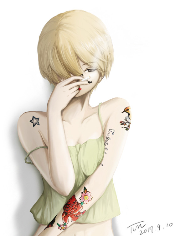 Smoking Girl