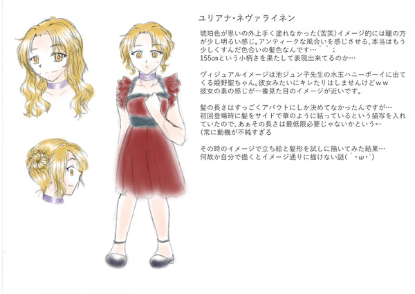 ユリアナ・ネヴァライネン【サンプル】
