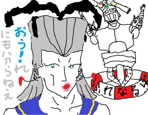 島風ナレフとシルバーチャリオッツ連装砲ちゃん