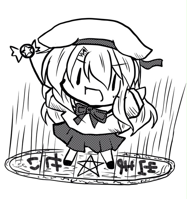 イリヤ召喚祈祷絵