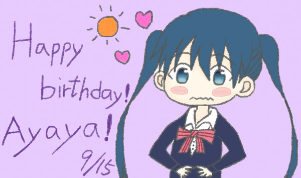 あやや誕生日