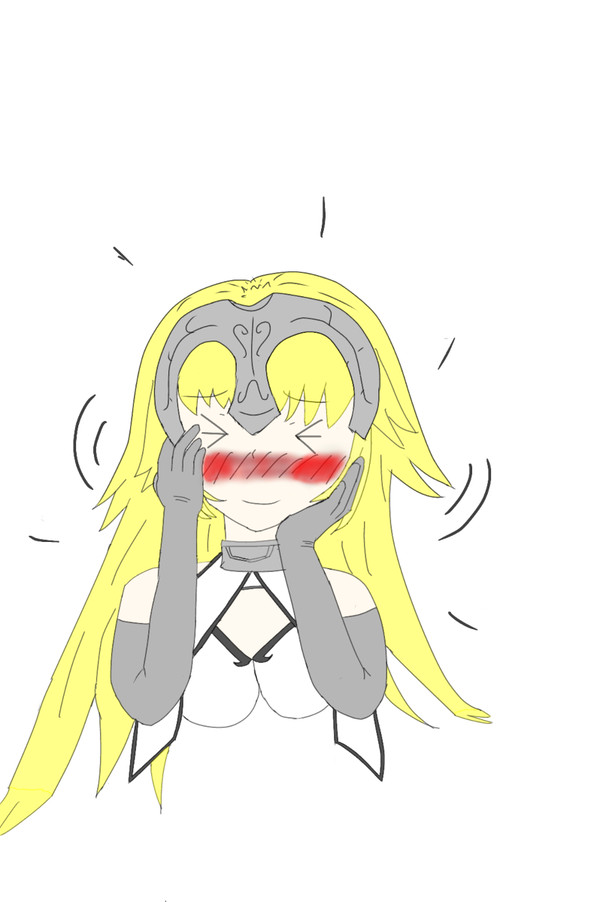 照れジャンヌ