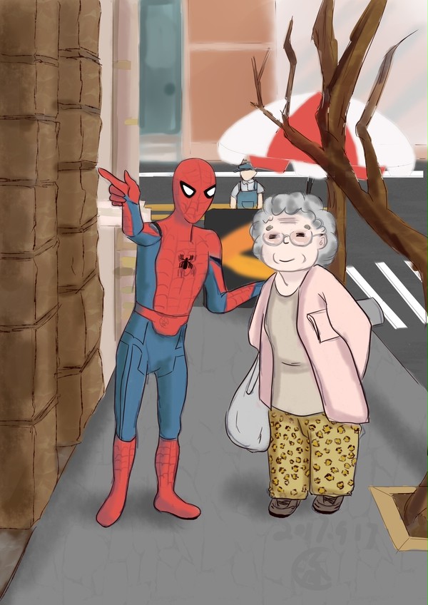 Spider-Man:Homecoming best scene