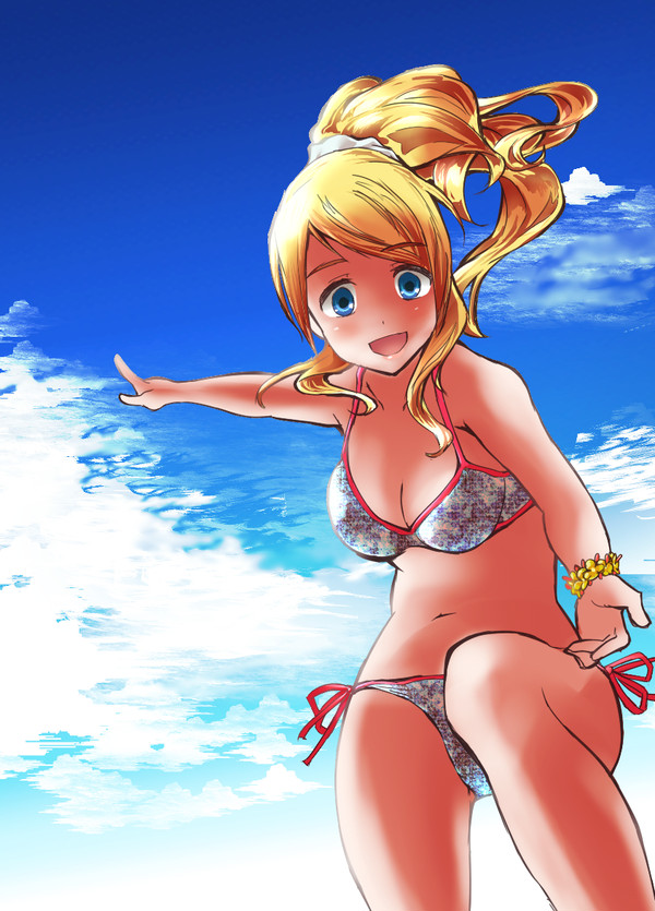 エリチカさん水着