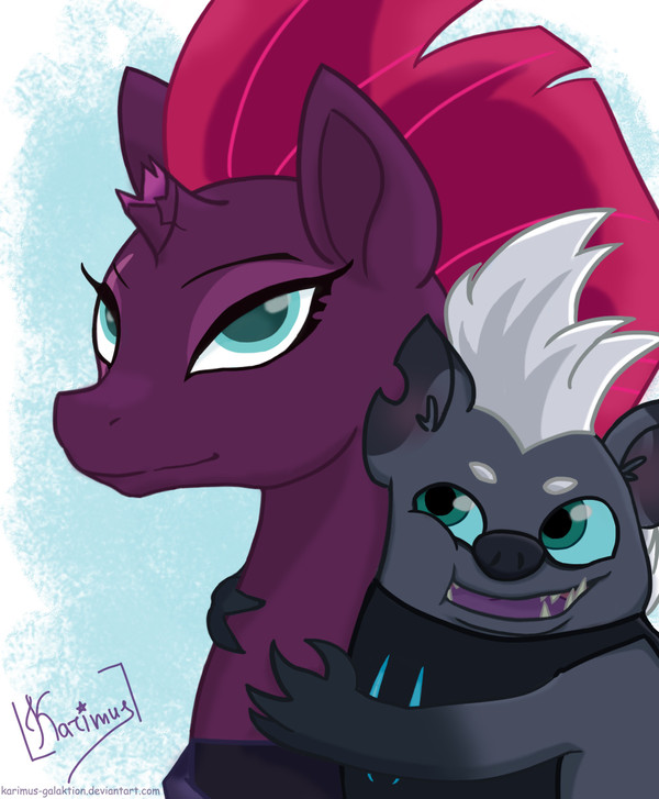 Tempest Shadow and Grubber