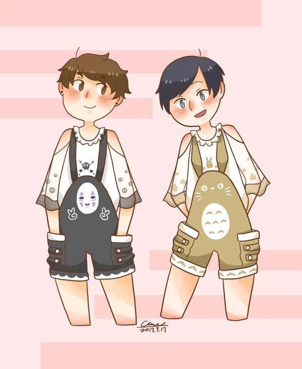 Ghibli boyes!
