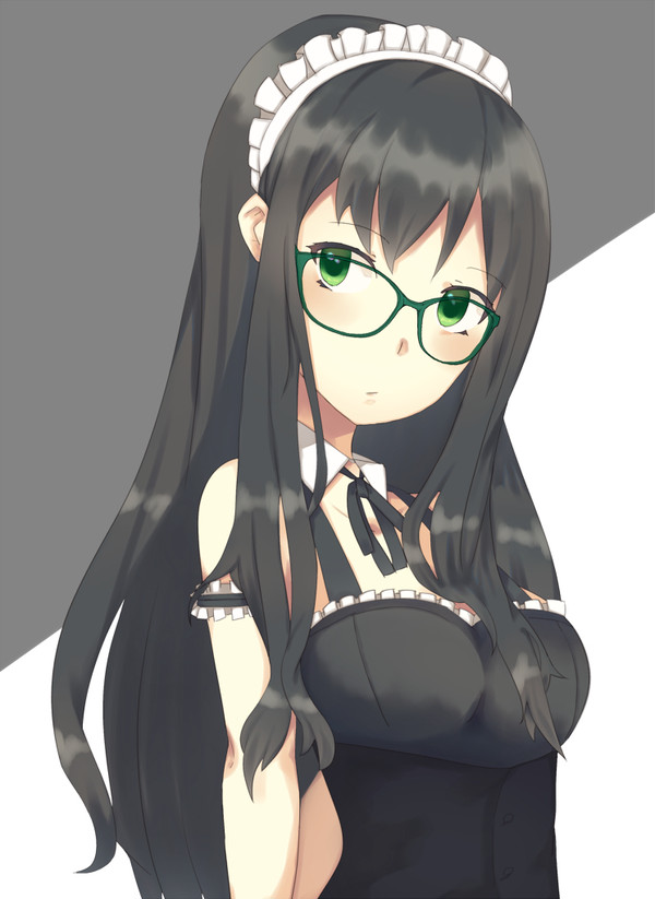 眼鏡メイド