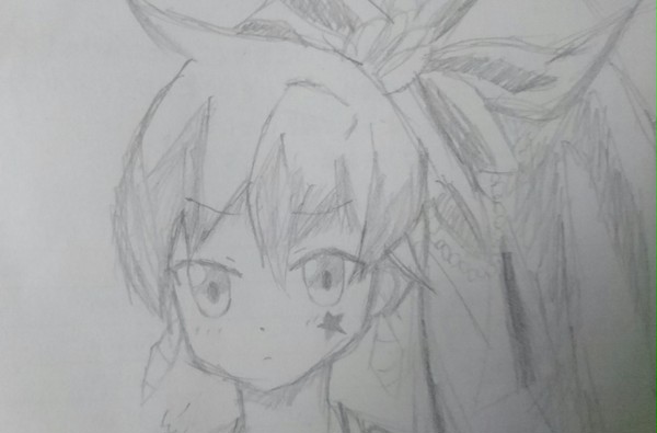 乙姫（手描き）