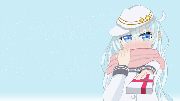 プレゼントを贈るヴェールヌイさん