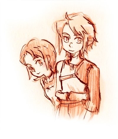 ゼルダ落書きつめ。