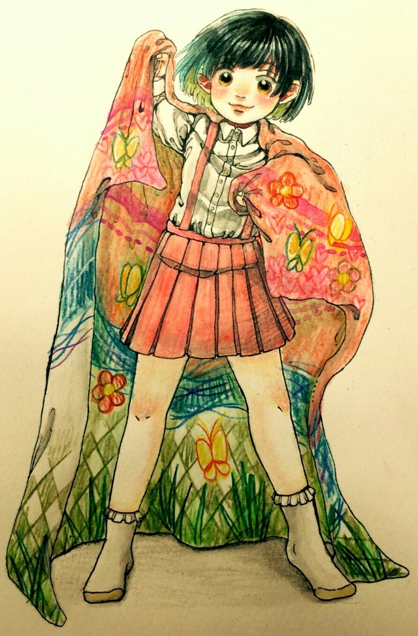 女の子のイラスト