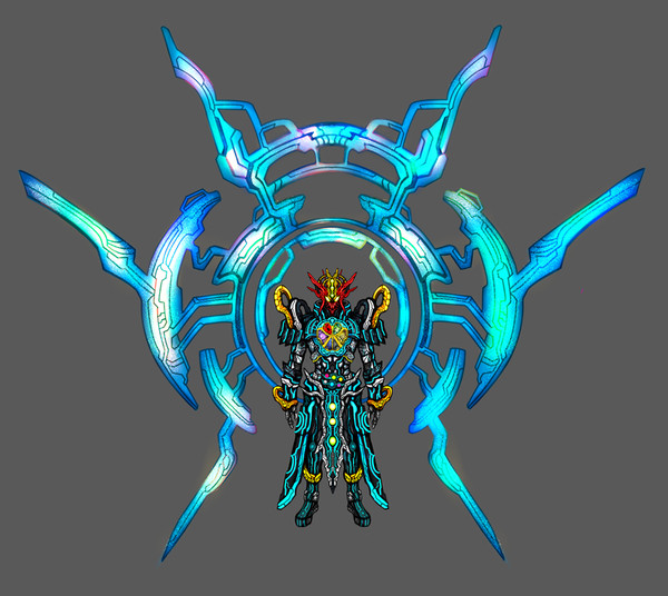 仮面ライダーオーズ　６連コンボ最強形態　みたいなやつ