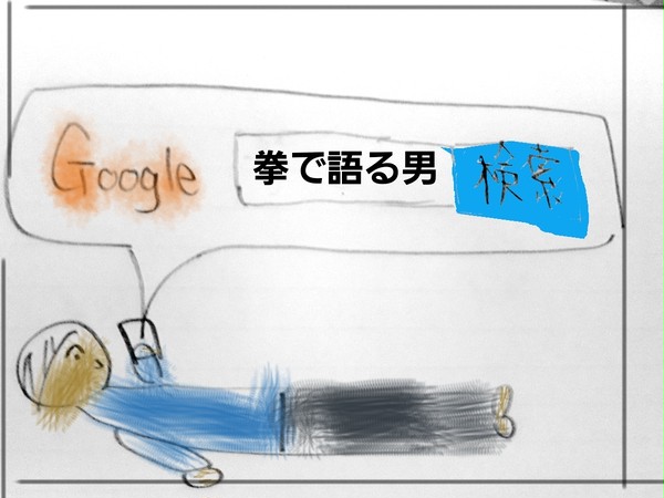 拳で