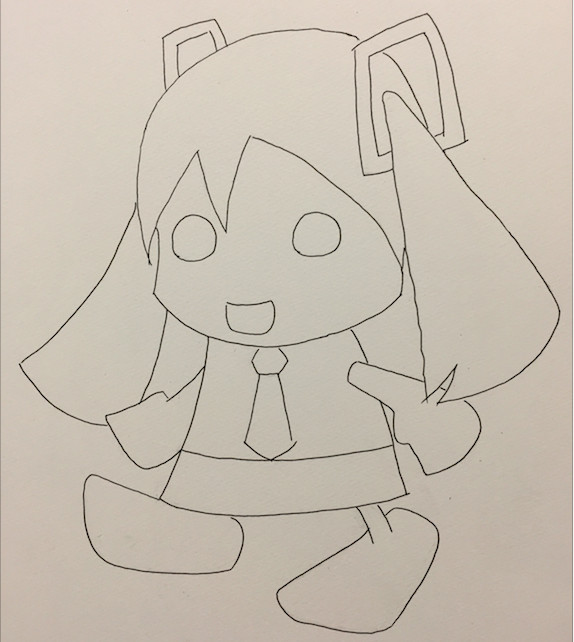 デフォルメ初音ミク