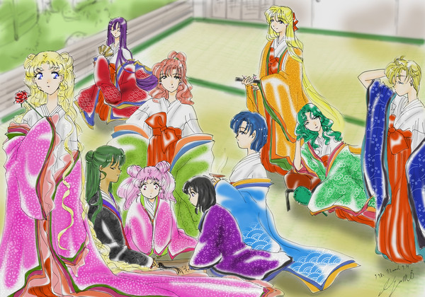 セーラームーン　オールスターズ　着物バージョン