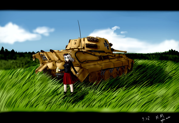 逸見エリカ与ティーガーII