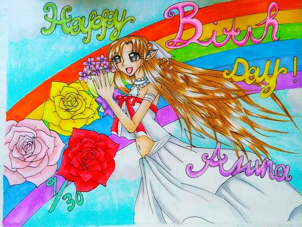 アスナちゃん誕生日おめでとう！