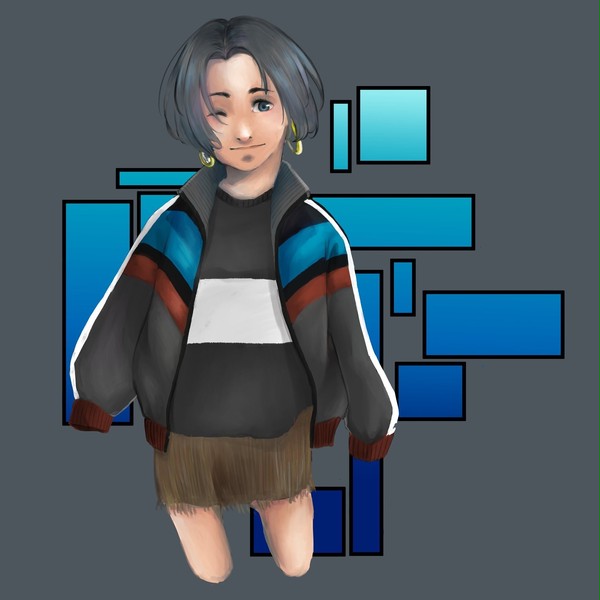 おでこ