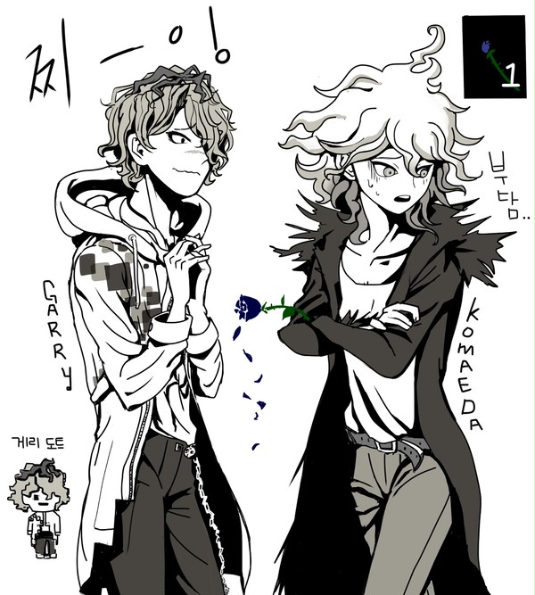 Garry and komaeda
