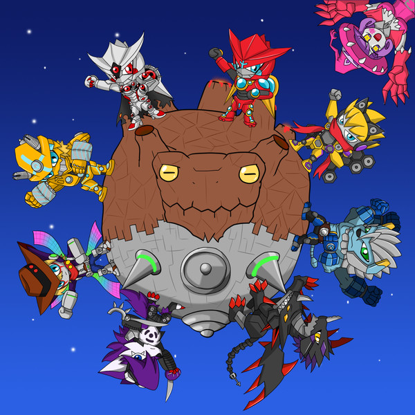 極アプモンたちで キュータマダンシング!