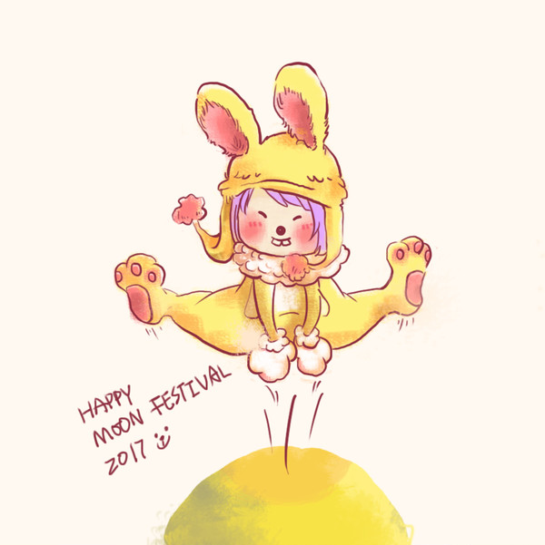 HAPPY RABBIT HAPPY MOON