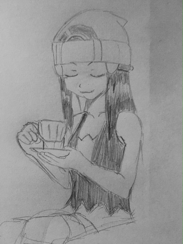 鉛筆絵