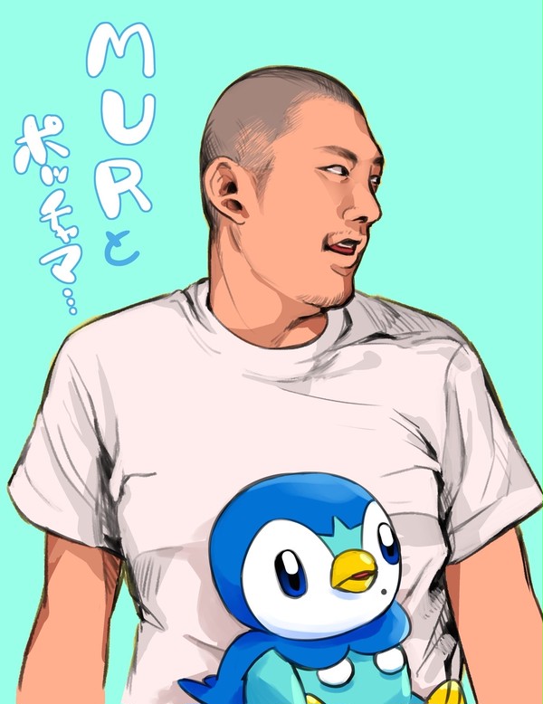 大先輩とポッチャマ