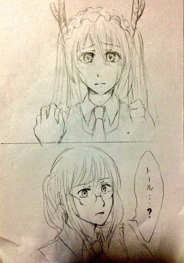 こばトー初めて描いてみた!