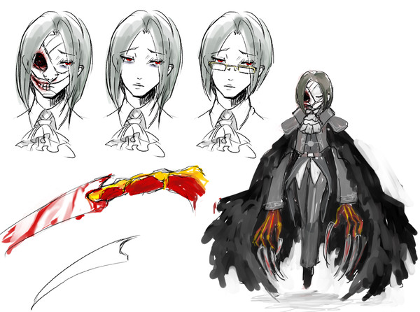 ファントムさん関連の落書き