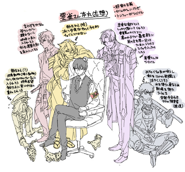 刀剣×復活妄想つめ