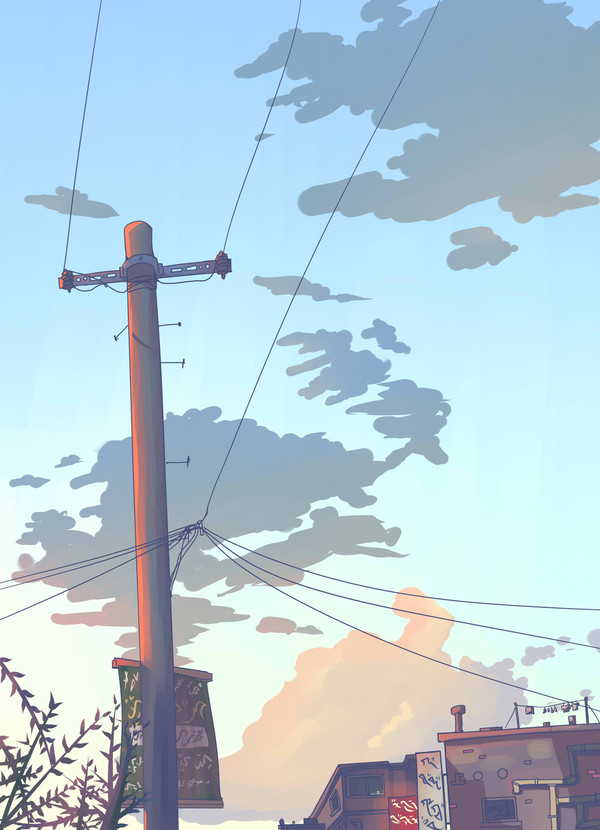 A memorable sky