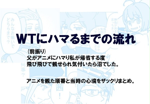 ワートリにハマるまでと落書き詰め