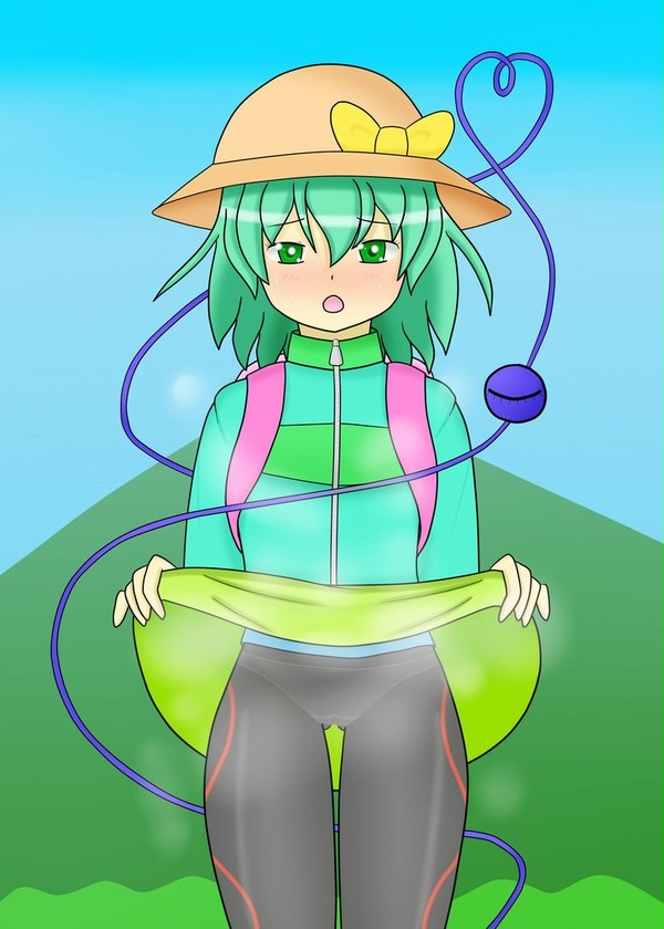 登山後のこいしちゃん
